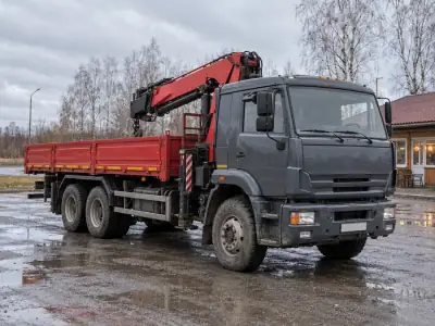 Манипулятор 10 т Новороссийск — Нижний Новгород, фото 2 — с другой стороны