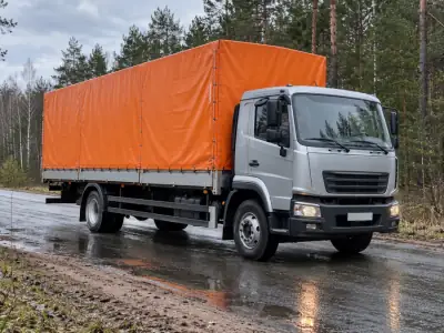 Тент 5 т Сочи — Воронеж, фото 2 — с другой стороны