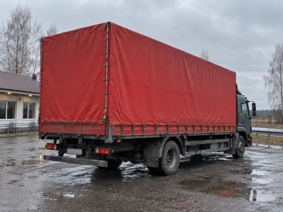 Тентованная фура 10 т Омск — Тюмень, фото 4 — сзади