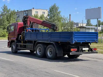 Манипулятор 10 т Челябинск — Красноярск, фото 4 — сзади