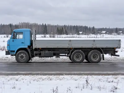 Бортовая фура 10 т Воронеж — Курск, фото 3 — сбоку