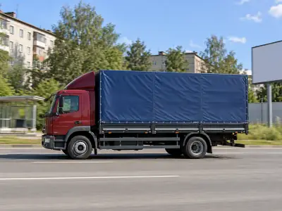 Тентованная фура 10 т Челябинск — Тольятти, фото 1 — спереди