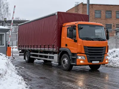 Шторная фура 10 т Тюмень — Ростов-на-Дону, фото 2 — с другой стороны