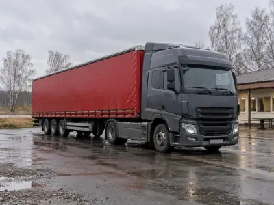Шторная еврофура 20 т Уфа — Нижний Новгород, фото 2 — с другой стороны