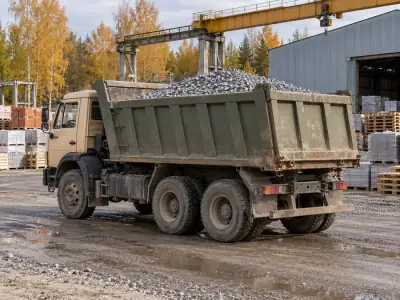 Самосвал 20 т Воронеж — Екатеринбург, фото 4 — сзади