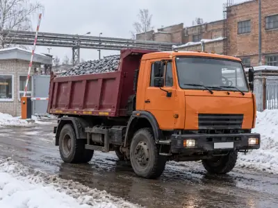 Самосвал 10 т Тюмень — Краснодар, фото 1 — спереди