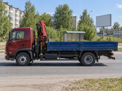 Манипулятор 5 т Воронеж — Новороссийск, фото 3 — сбоку