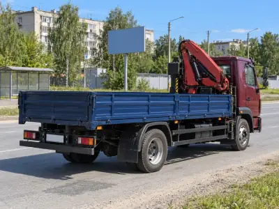Манипулятор 5 т Воронеж — Новороссийск, фото 4 — сзади