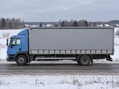 Шторная фура 10 т Воронеж — Сочи, фото 3 — сбоку