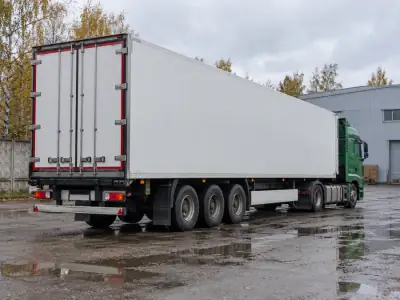 Реф-еврофура 20 т Калининград — Советск, фото 4 — сзади