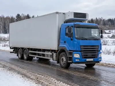 Рефрижератор 10 т Омск — Москва, фото 2 — с другой стороны