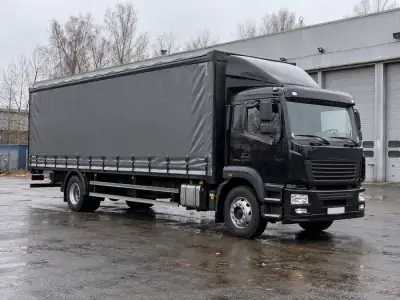 Шторная фура 10 т Уфа — Челябинск, фото 2 — с другой стороны