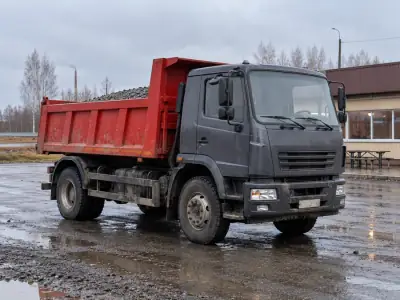 Самосвал 10 т Екатеринбург — Уфа, фото 2 — с другой стороны