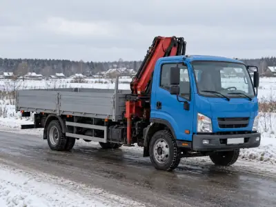 Манипулятор 5 т Воронеж — Сочи, фото 2 — с другой стороны