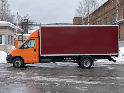 Фургон 3 т Самара — Омск, фото 3 — сбоку