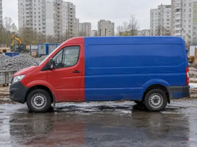 Фургон 1.5 т Красноярск — Новороссийск, фото 3 — сбоку