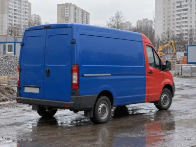 Фургон 1.5 т Красноярск — Новороссийск, фото 4 — сзади