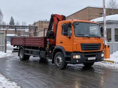 Манипулятор 5 т Самара — Уфа, фото 2 — с другой стороны