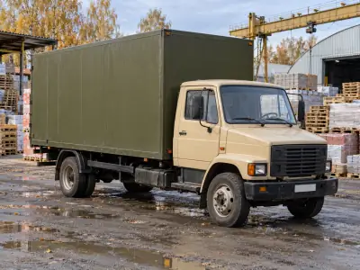 Фургон 5 т Уфа — Москва, фото 1 — спереди