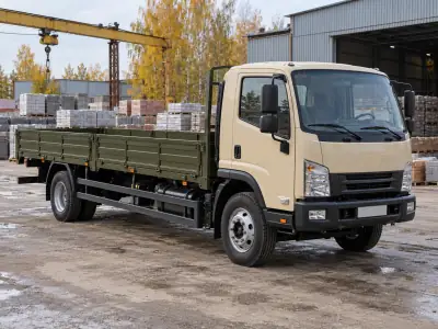 Бортовой 7 т Новороссийск — Ростов-на-Дону, фото 1 — спереди