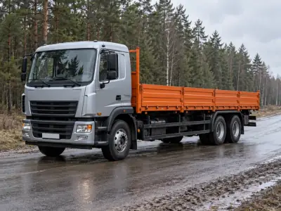 Бортовая фура 10 т Санкт-Петербург — Омск, фото 4 — сзади