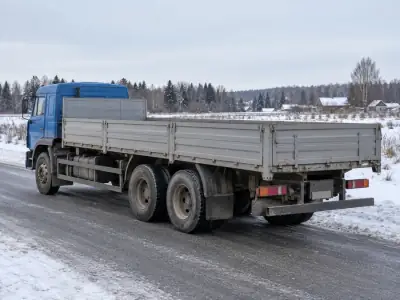 Бортовая фура 10 т Уфа — Краснодар, фото 4 — сзади