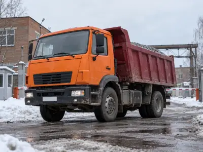 Самосвал 10 т Ростов-на-Дону — Челябинск, фото 1 — спереди