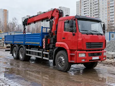 Манипулятор 10 т Сочи — Ростов-на-Дону, фото 2 — с другой стороны