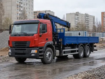 Манипулятор 10 т Сочи — Ростов-на-Дону, фото 3 — сбоку