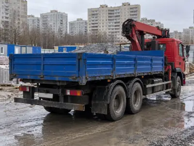 Манипулятор 10 т Сочи — Ростов-на-Дону, фото 4 — сзади