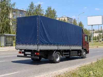 Тент 5 т Краснодар — Нижний Новгород, фото 4 — сзади