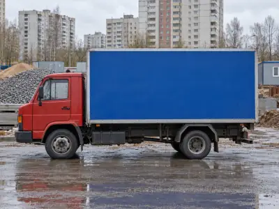 Фургон 5 т Пермь — Москва, фото 1 — спереди