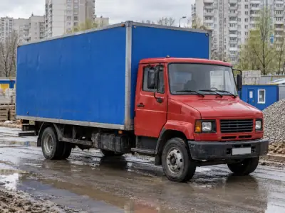 Фургон 5 т Пермь — Москва, фото 2 — с другой стороны