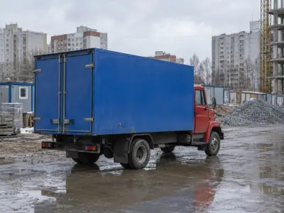 Фургон 5 т Пермь — Москва, фото 4 — сзади