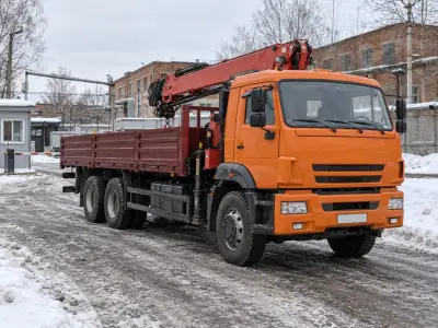 Манипулятор 10 т Сочи — Санкт-Петербург, фото 2 — с другой стороны