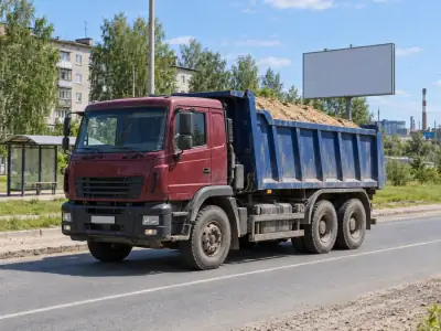 Самосвал 20 т Самара — Волгоград, фото 3 — сбоку