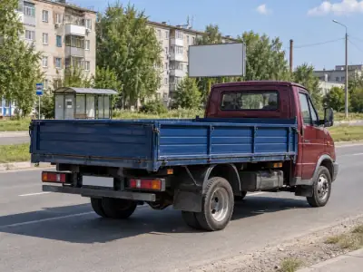 Бортовая газель 3 т Санкт-Петербург — Самара, фото 4 — сзади