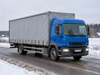 Шторная фура 10 т Омск — Екатеринбург, фото 2 — с другой стороны