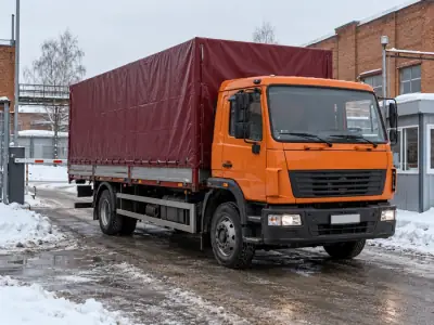 Тентованная фура 10 т Тольятти — Краснодар, фото 2 — с другой стороны