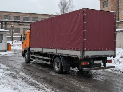 Тентованная фура 10 т Тольятти — Краснодар, фото 4 — сзади