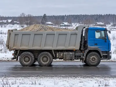 Самосвал 20 т Ростов-на-Дону — Омск, фото 1 — спереди