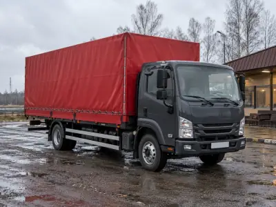 Тент 5 т Курск — Воронеж, фото 2 — с другой стороны