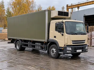 Рефрижератор 10 т Красноярск — Ростов-на-Дону, фото 2 — с другой стороны