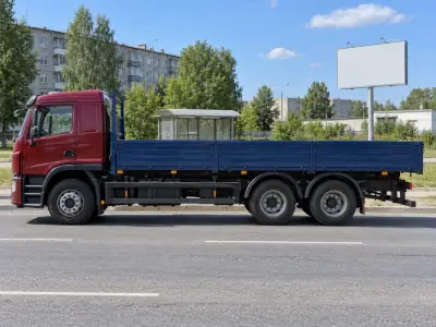 Бортовая фура 10 т Санкт-Петербург — Челябинск, фото 3 — сбоку