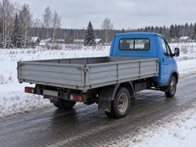 Бортовая газель 3 т Москва — Воронеж, фото 4 — сзади