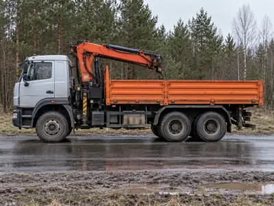 Манипулятор 10 т Владивосток — Ростов-на-Дону, фото 3 — сбоку
