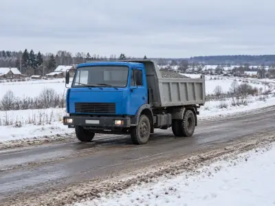 Самосвал 10 т Челябинск — Новороссийск, фото 1 — спереди