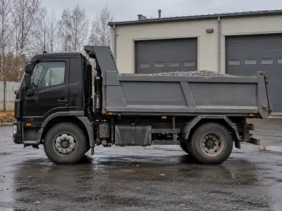 Самосвал 10 т Волгоград — Новосибирск, фото 1 — спереди