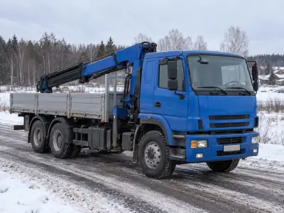 Манипулятор 10 т Волгоград — Омск, фото 2 — с другой стороны