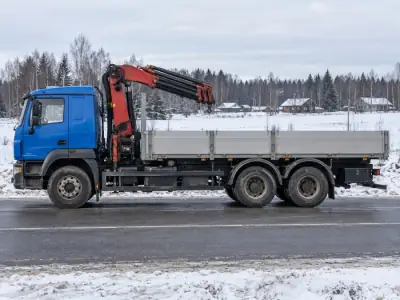 Манипулятор 10 т Волгоград — Омск, фото 3 — сбоку